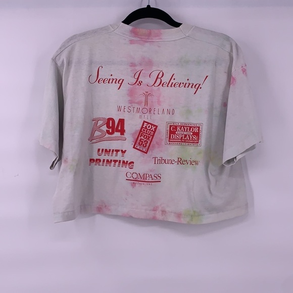Vintage crop top hope size medium tie dye - Picture 3 of 5